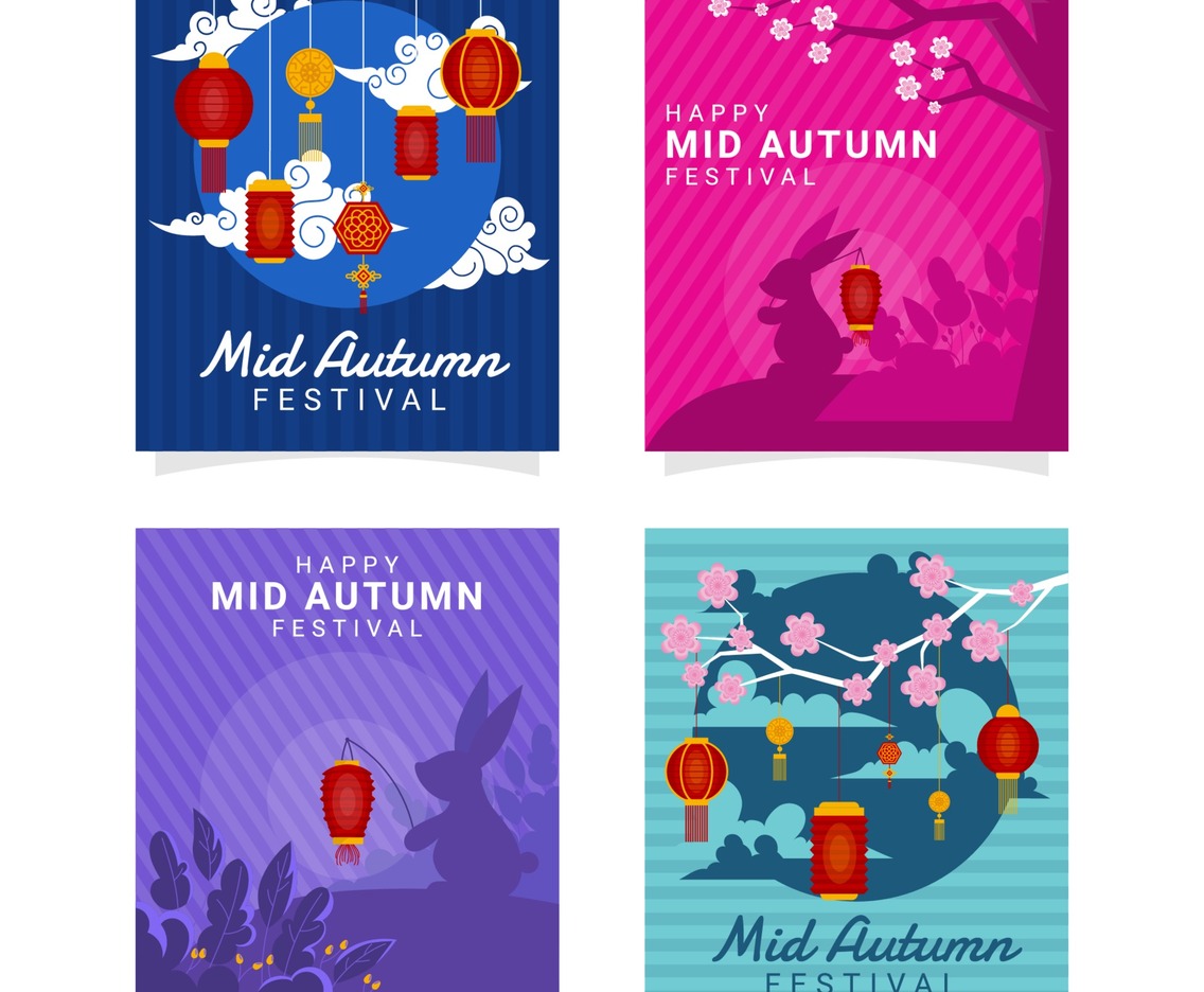Mid Autumn Festival Card Concept