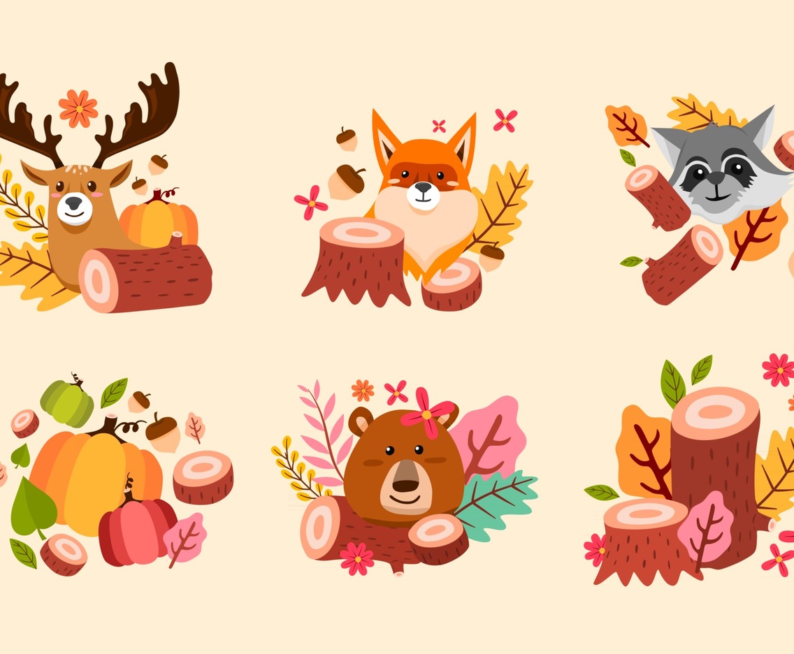 Nature Flora and Fauna Badges