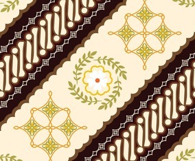 Batik Parang Seamless Pattern