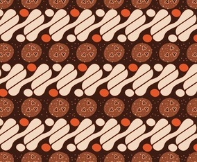 Batik Parang Seamless Pattern