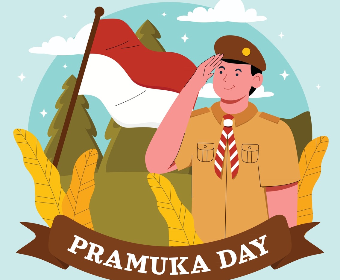 Indonesia Pramuka Day Concept