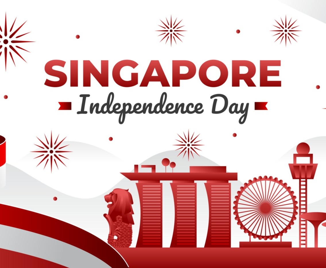 Singapore Independence Day Background