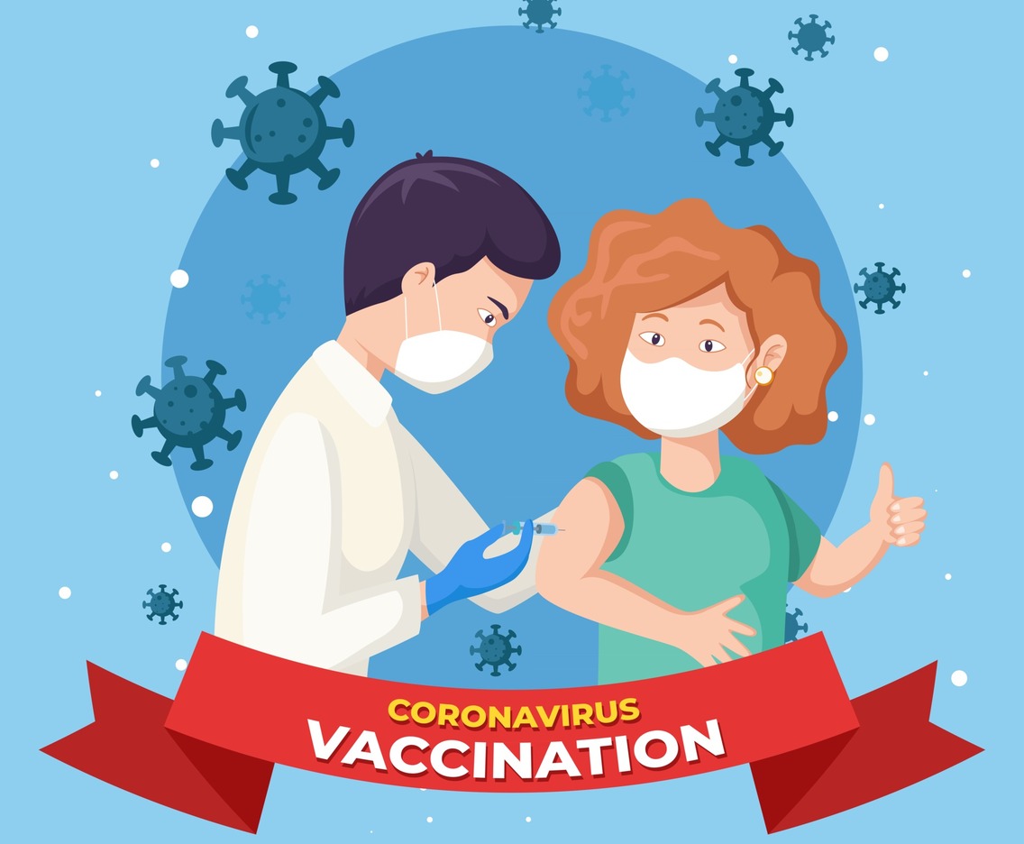 Coronavirus Vaccination Concept