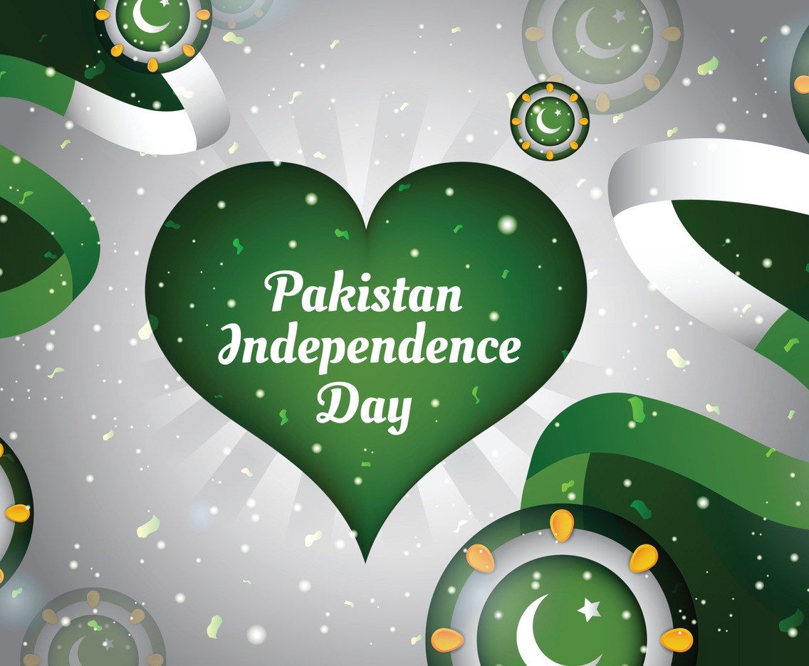 Pakistan Independence Day Background Template