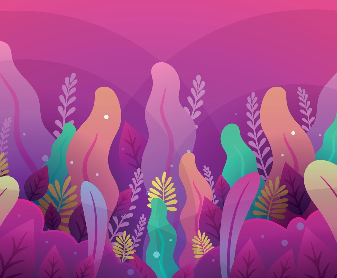 Colorful Abstract Floral