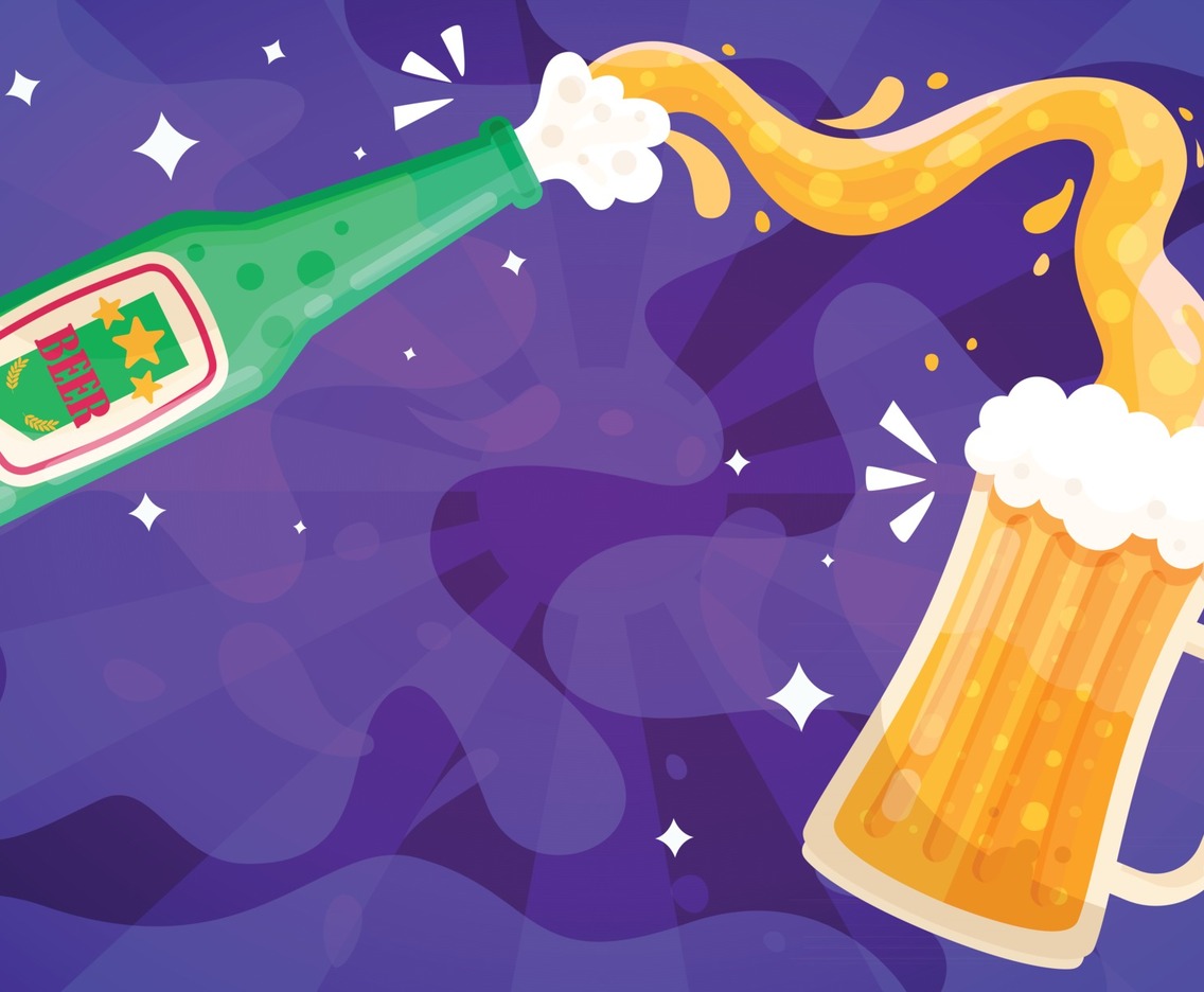 International Beer Day Background