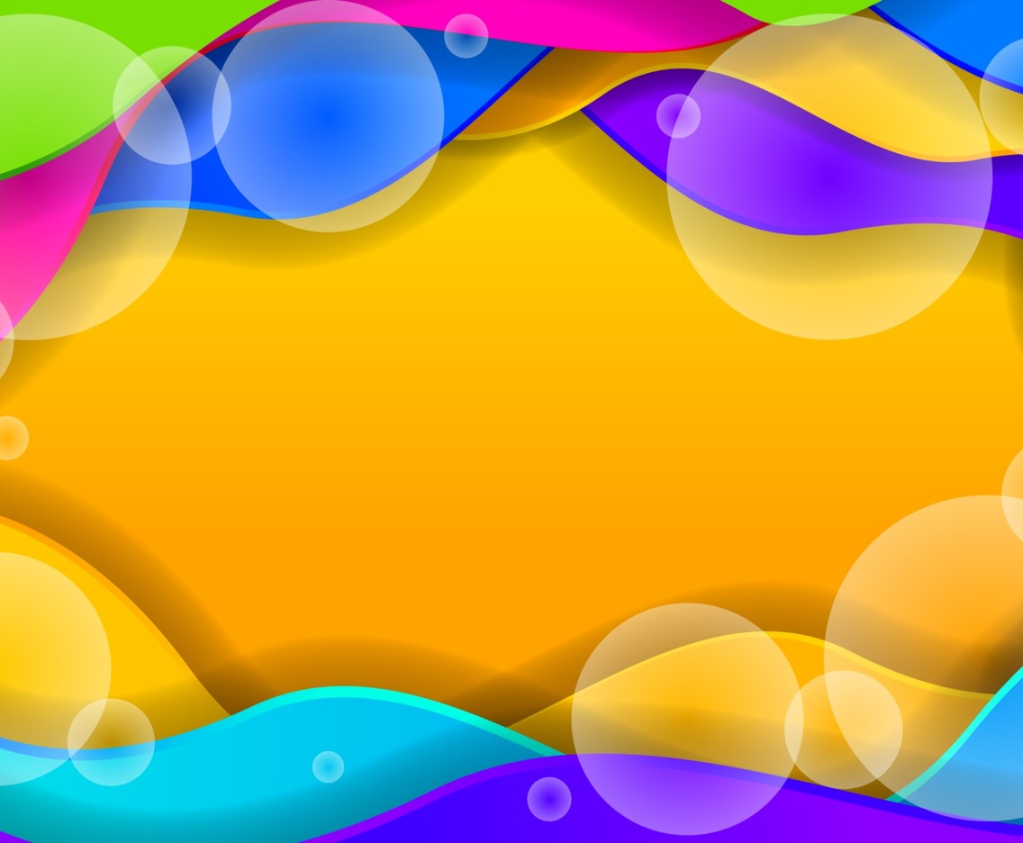 Abstract Colorful Wave Paperart Style Background