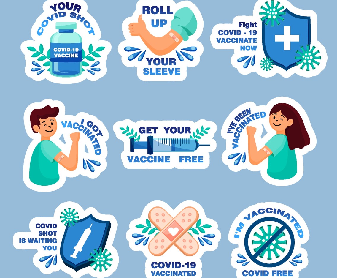 After Vaccine Sticker