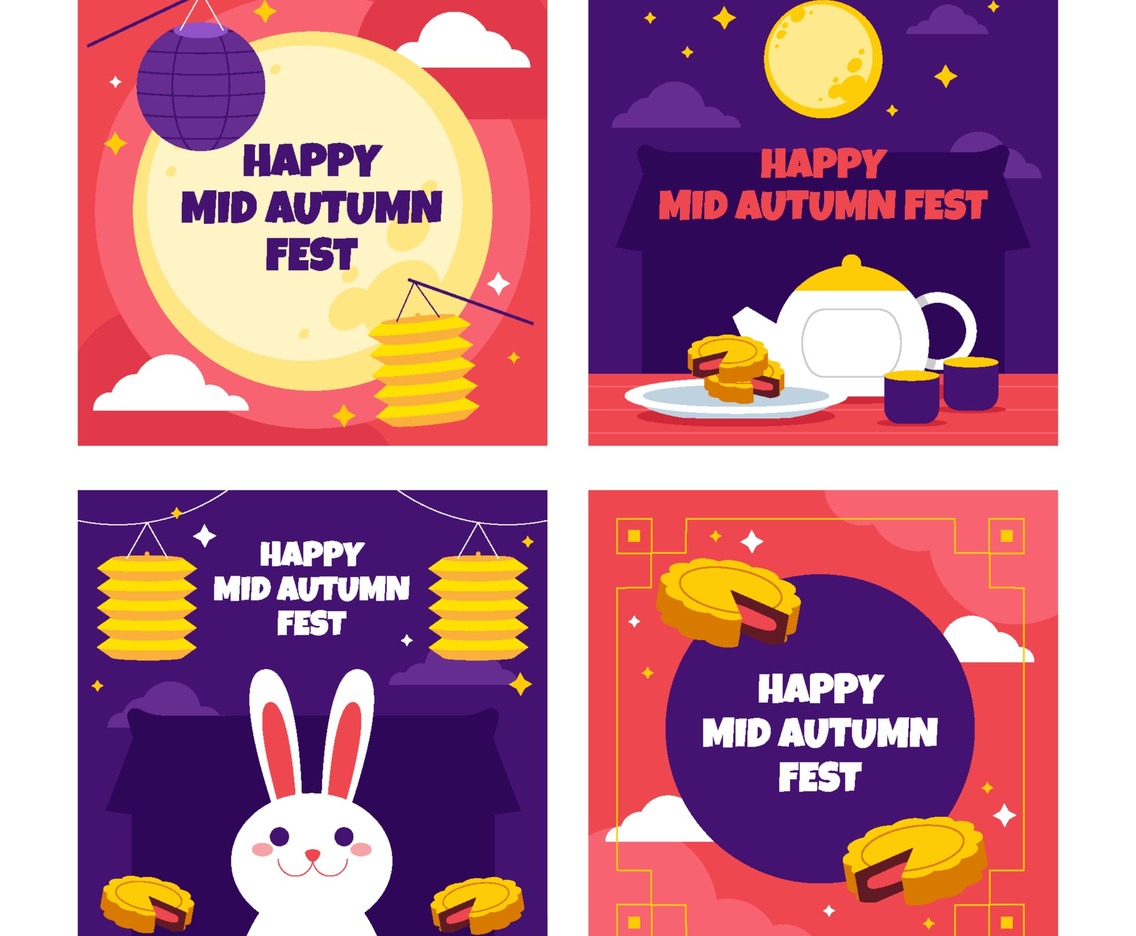 Mid Autumn Card Pack