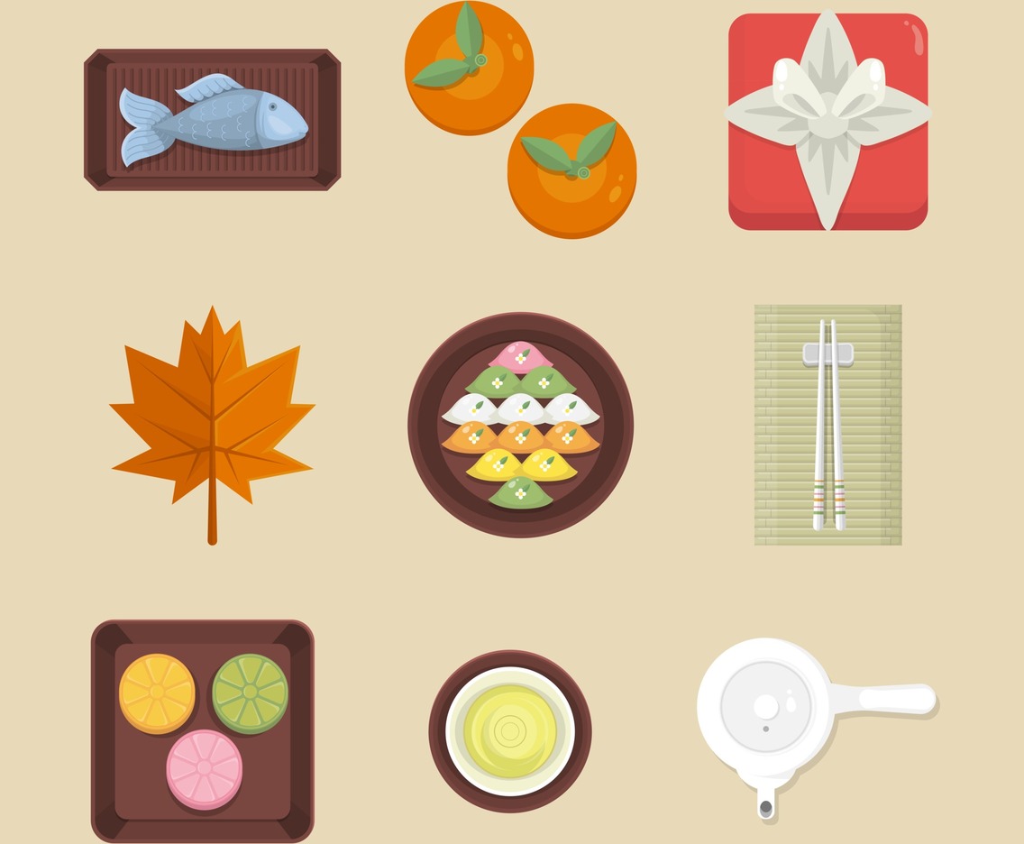 Chuseok Icon Collection