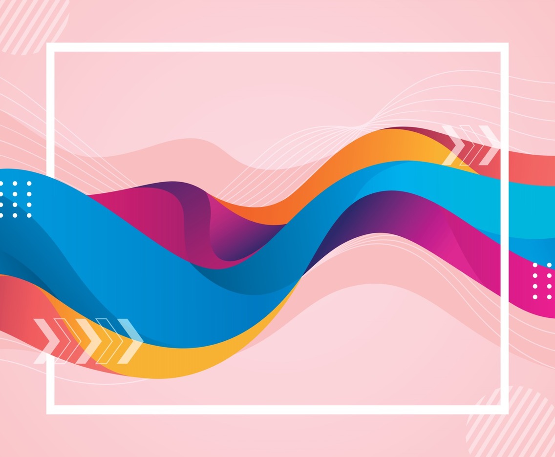 Abstract Liquid Colorful Background