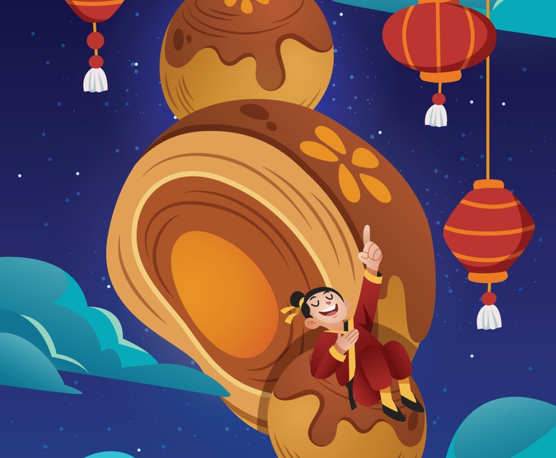 Fantasy Concept of Mooncake Festival