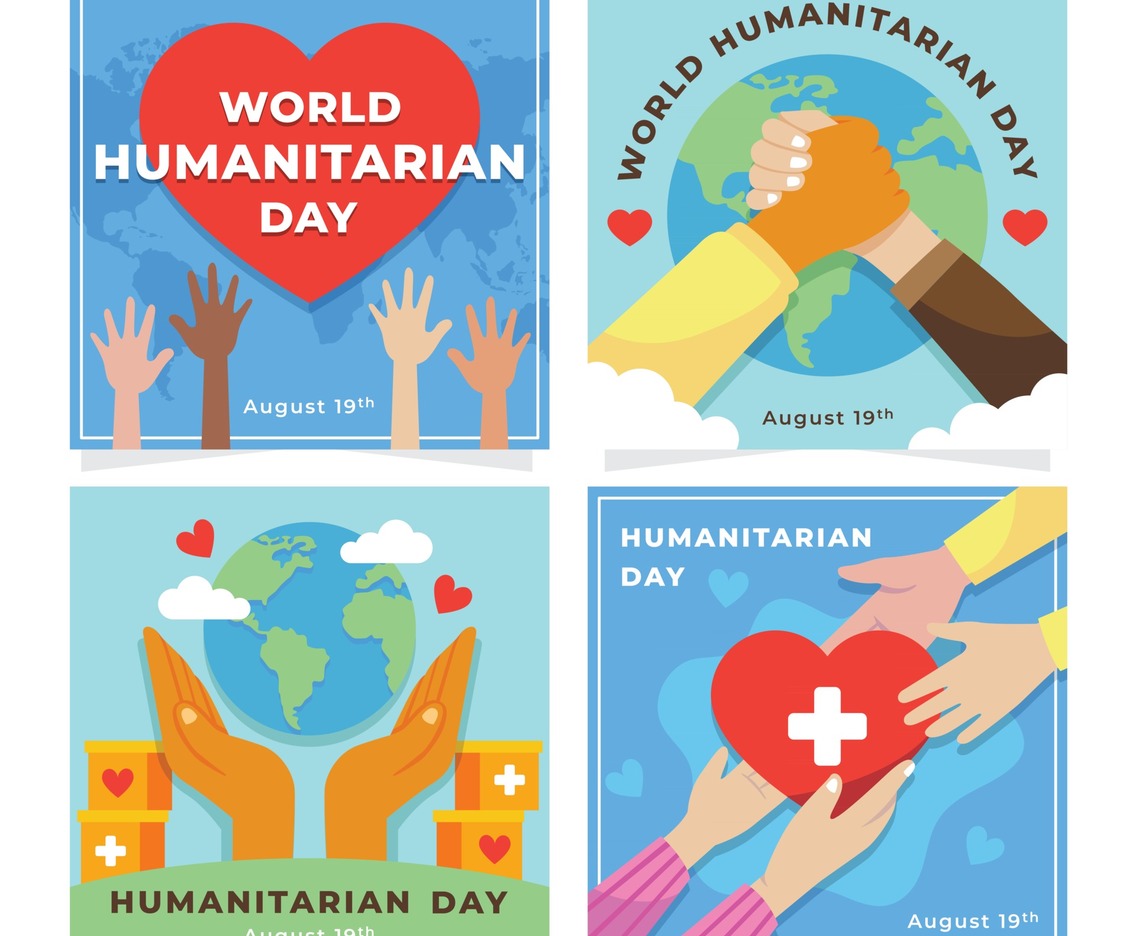 Humanitarian Day Celebrating Cards