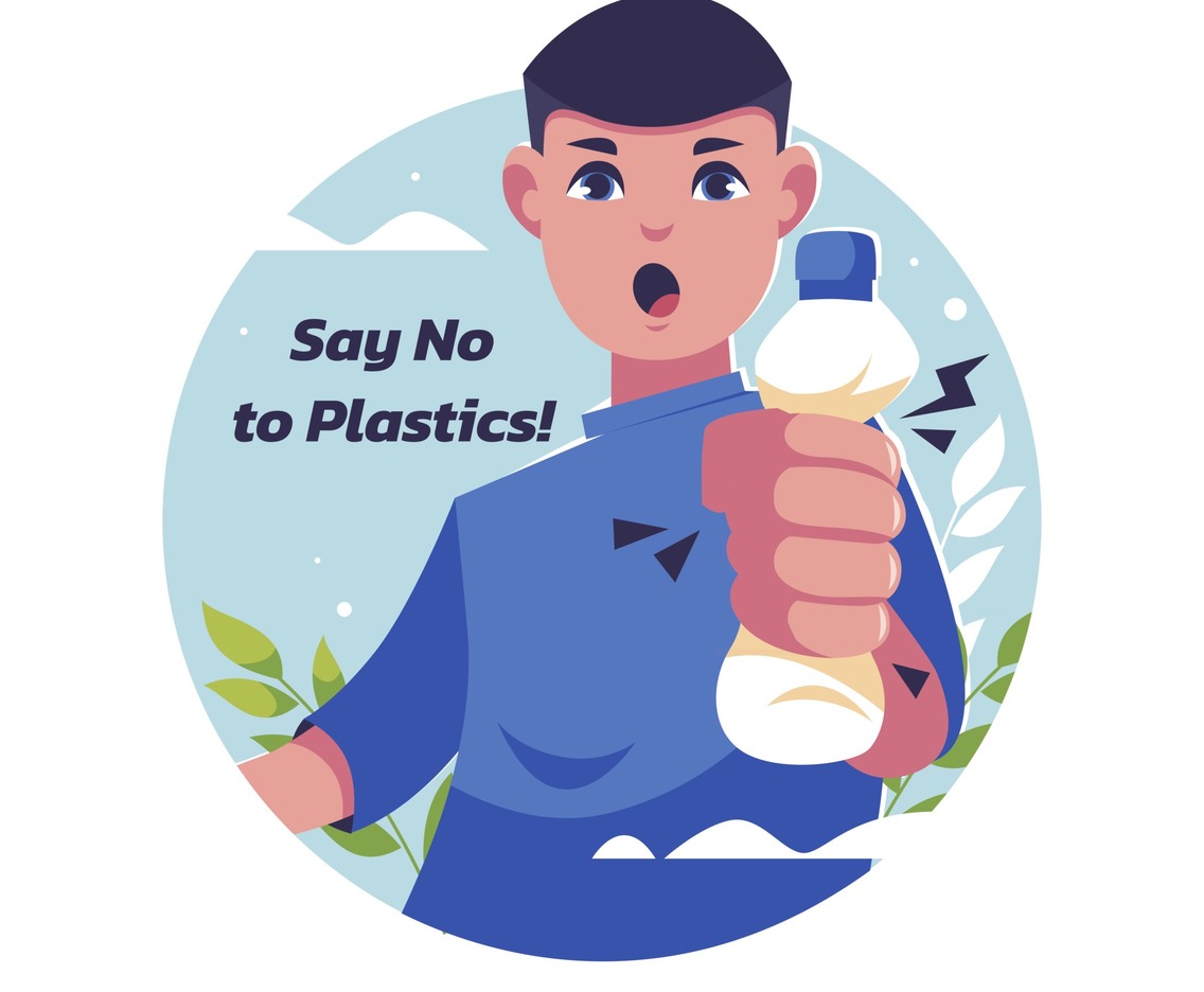 Boy Squeeze Plastic Bottle