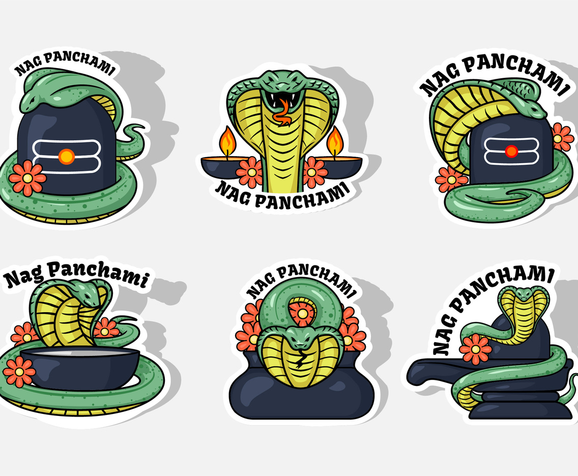 Happy Nag Panchami Sticker