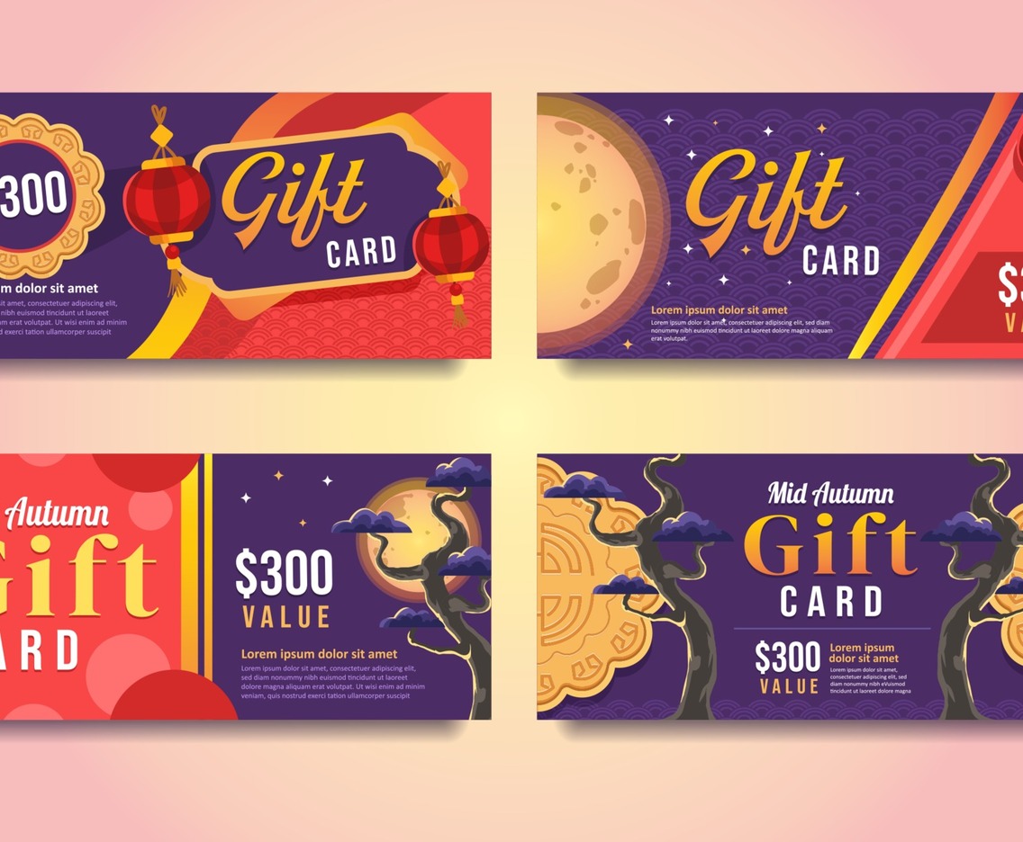 Mid Autumn Shopping Gift Card