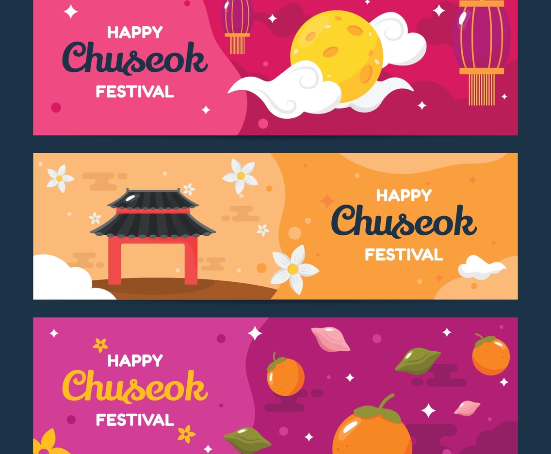 Korean Chuseok Festival Banner