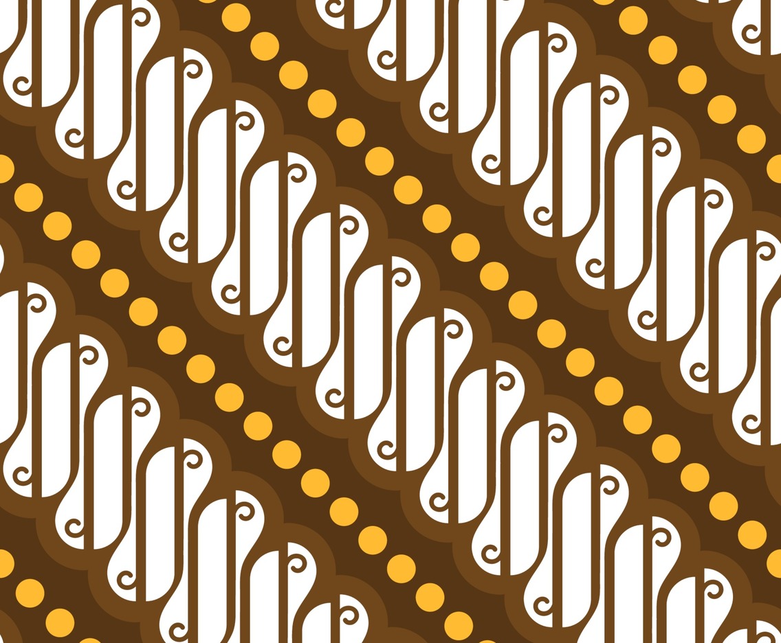 Batik Parang Indonesia Pattern