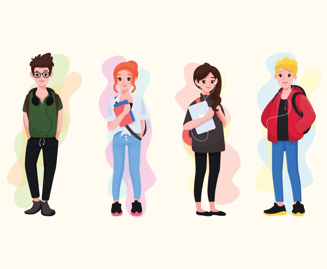 Cute University Character Set