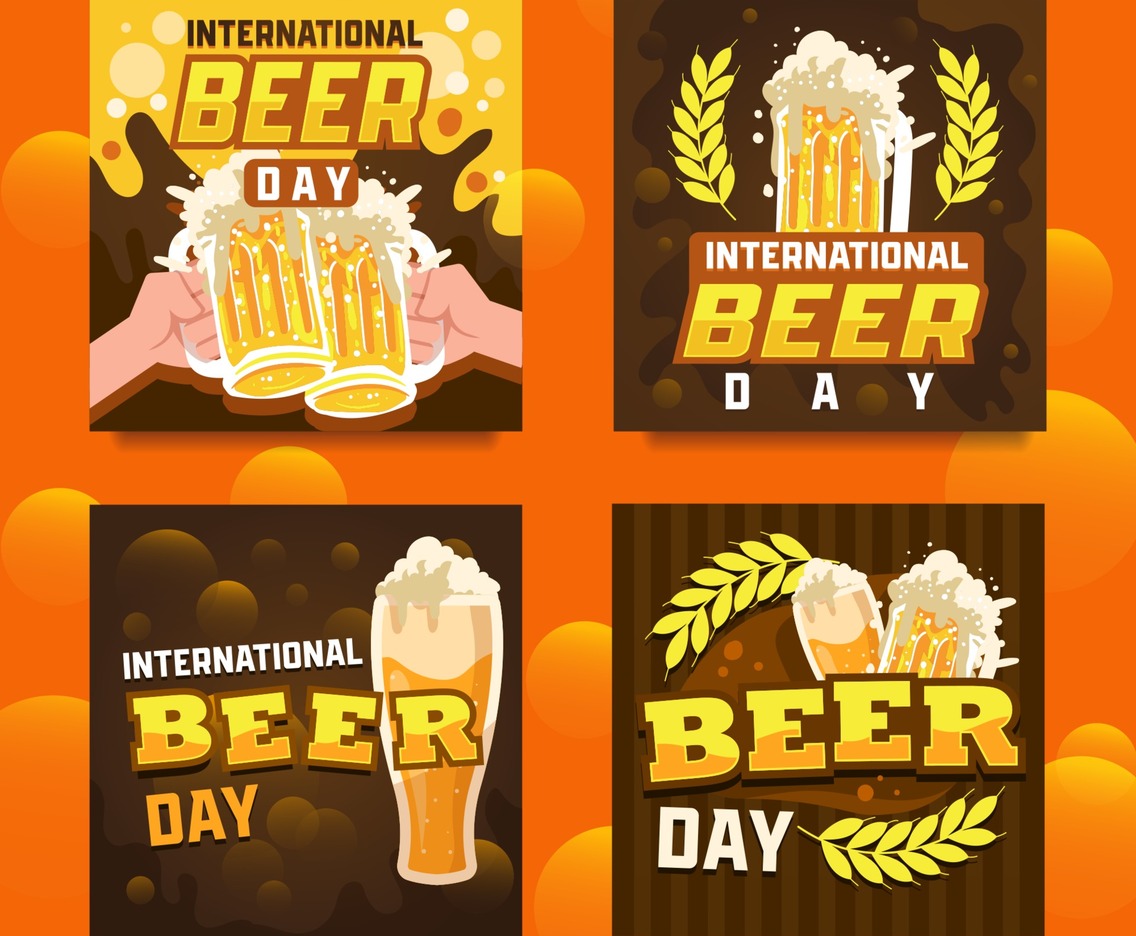 International Beer Day Fun Card