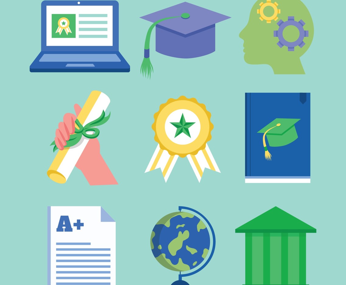 University Icon Template Set