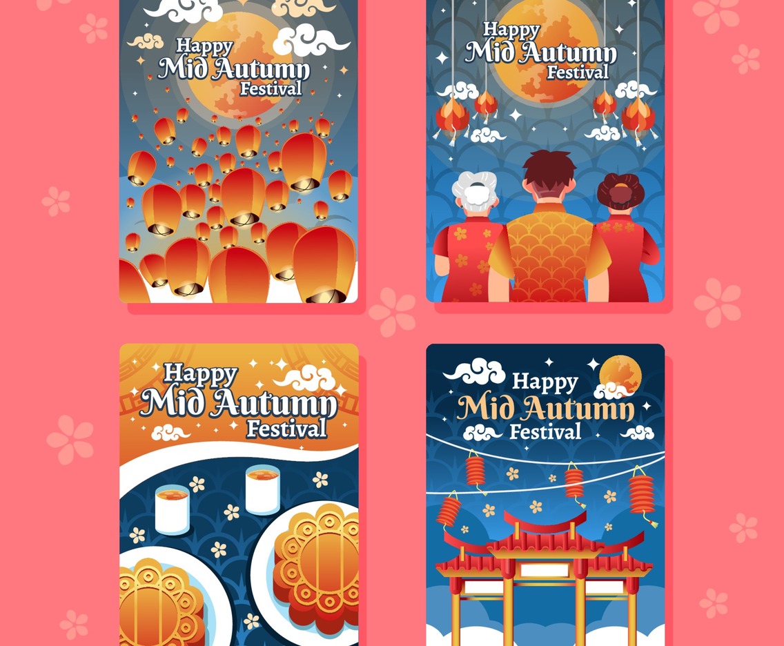 Mid Autumn Festival Cards