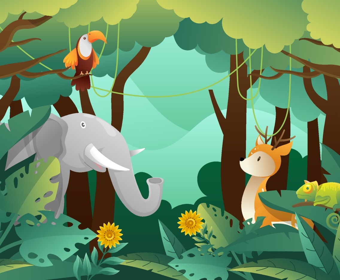 Animals In the Forest