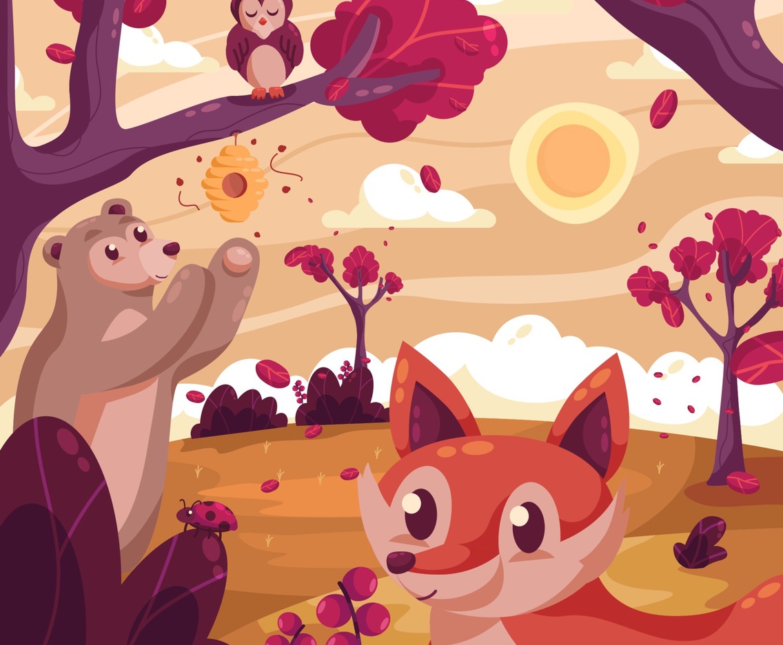 Flora Fauna Autumn