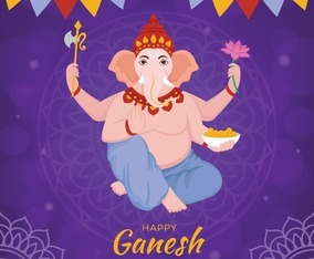 Happy Ganesh Chaturthi Background