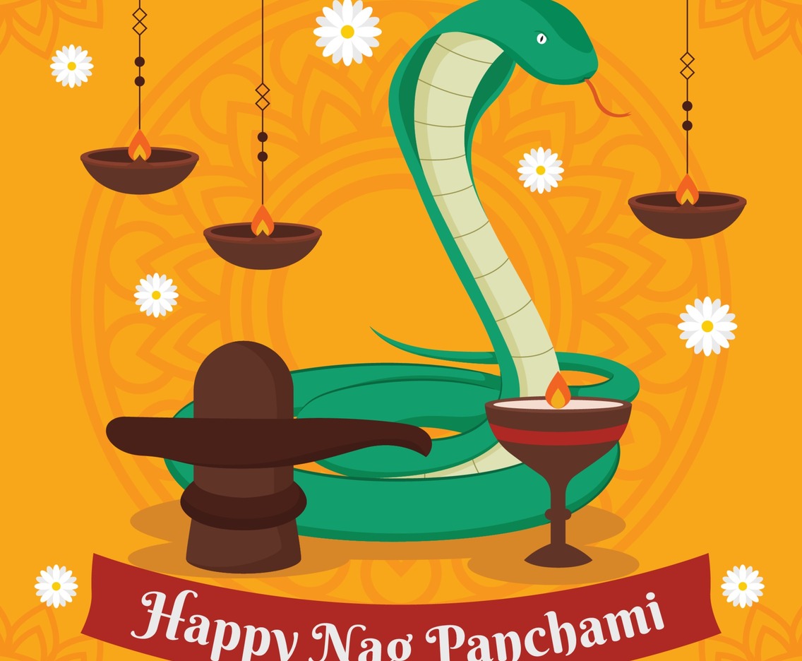 Happy Nag Panchami Background