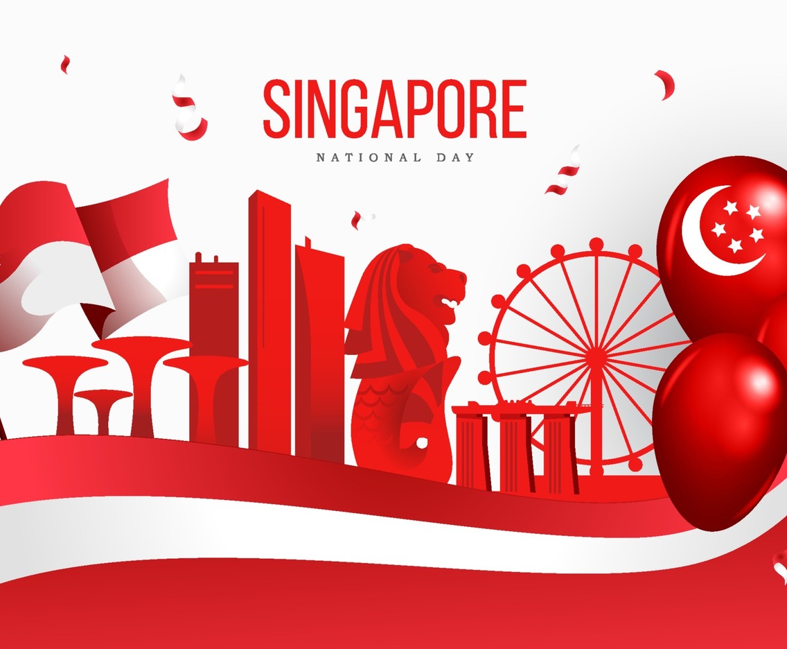 Celebrating Singaporean National Day
