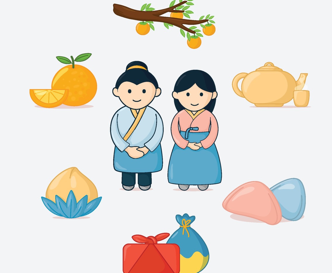 Happy Chuseok Festival Icon