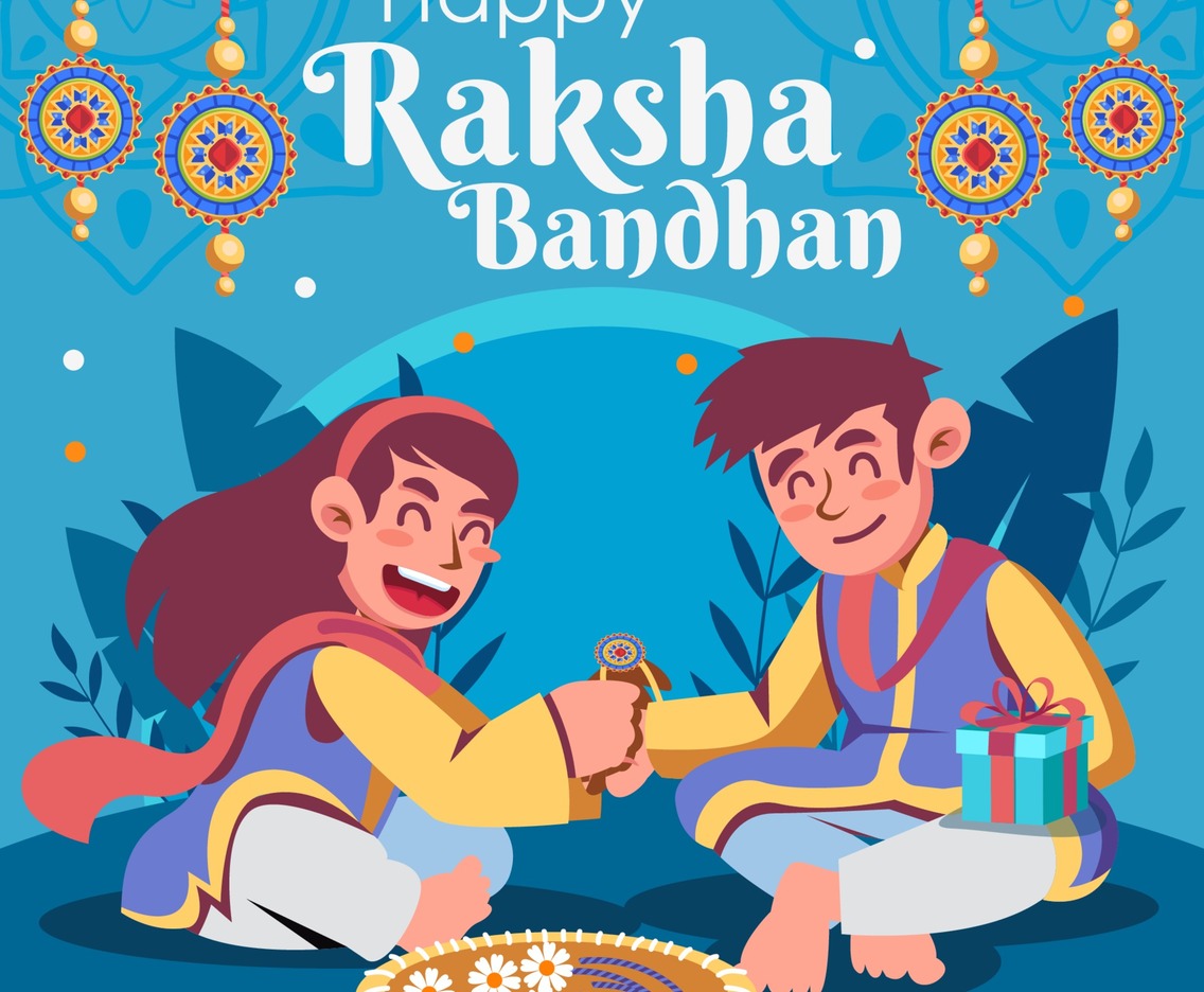 Brother and Sister  Celebrate Raksha Bandhan
