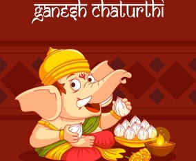 Ganesh Chaturthi Background