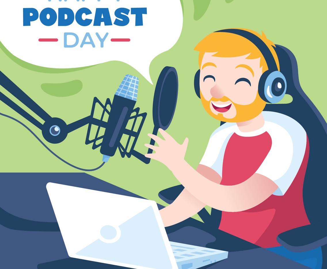 Podcast Day Illustration