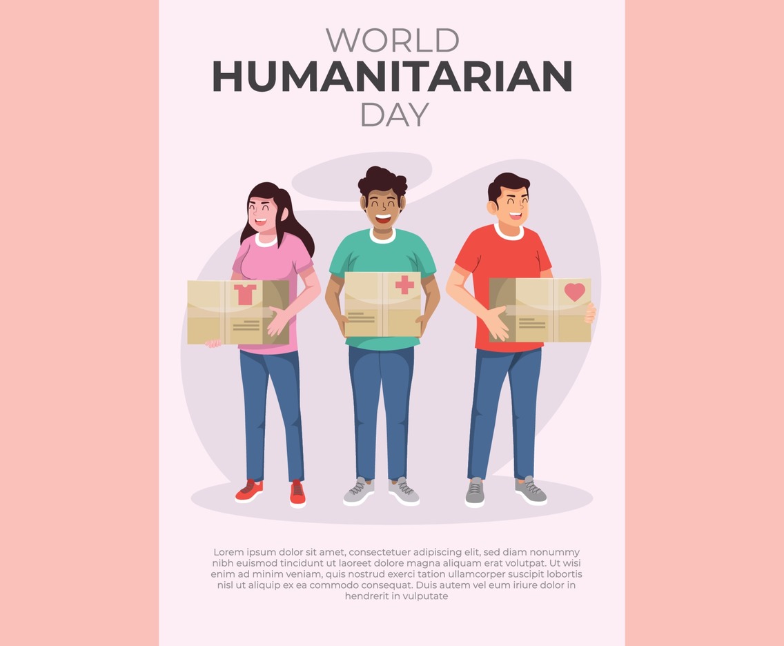 People Charity Of Humanitarian Day