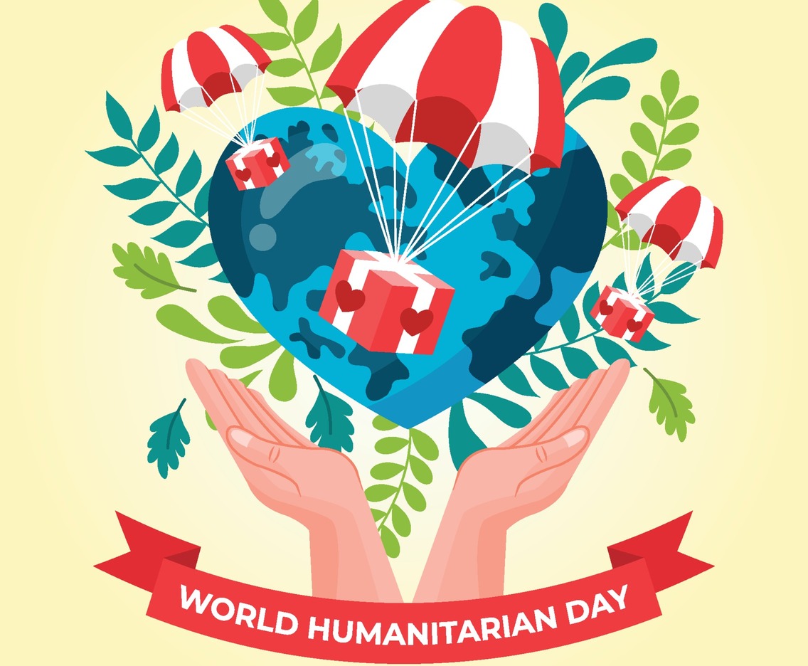 World Humanitarian Day Concept