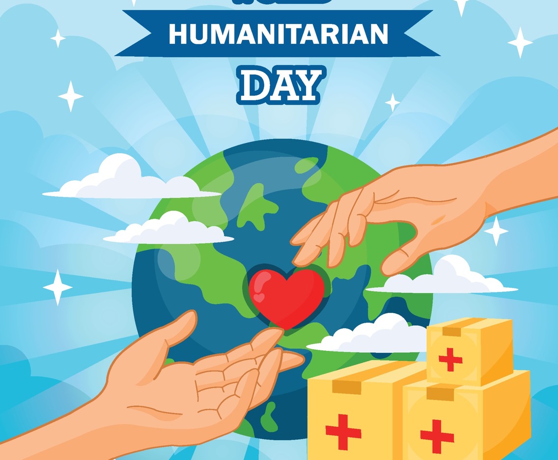 World Humanitarian Day Concept