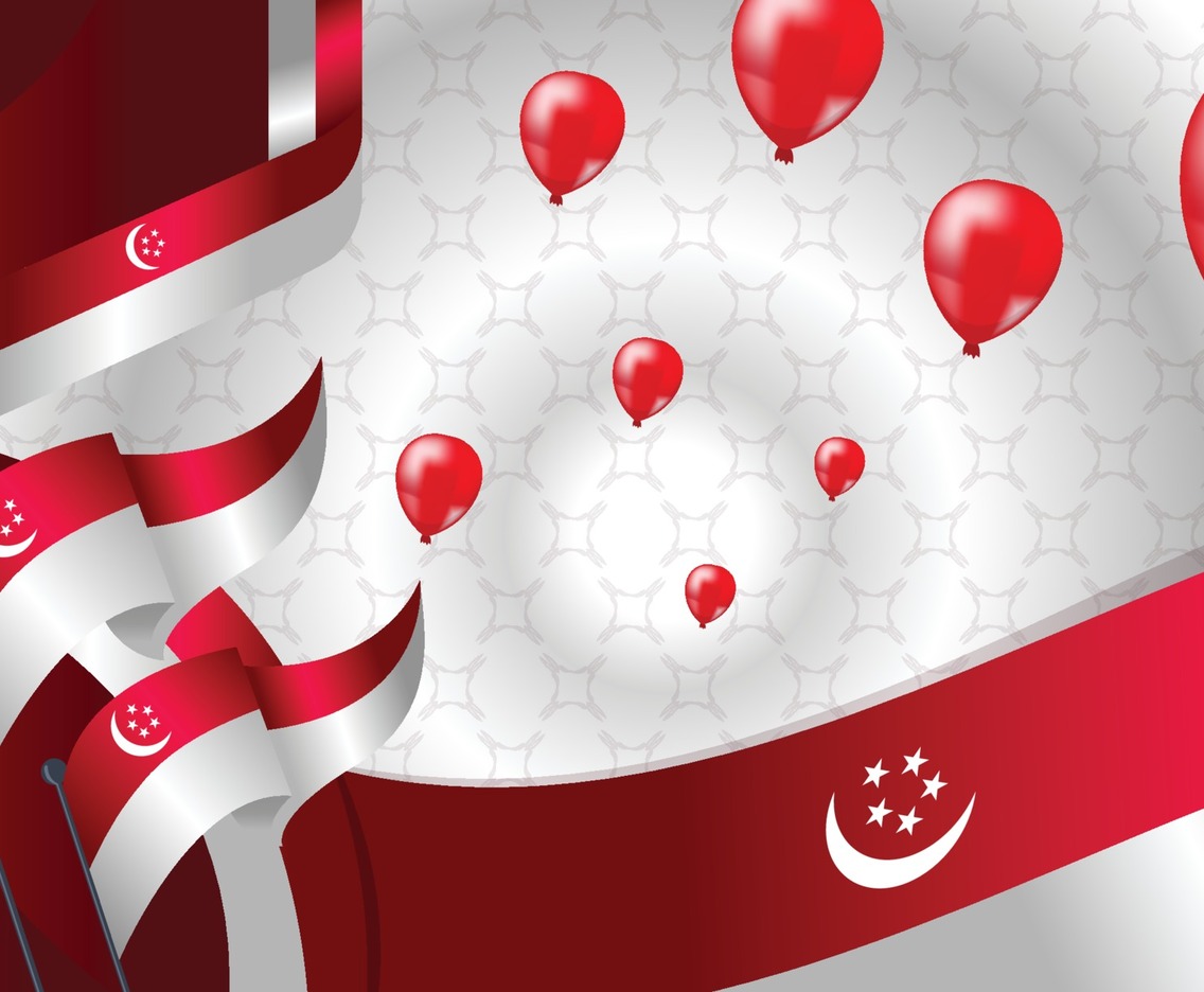 Singapore Independence Day Background