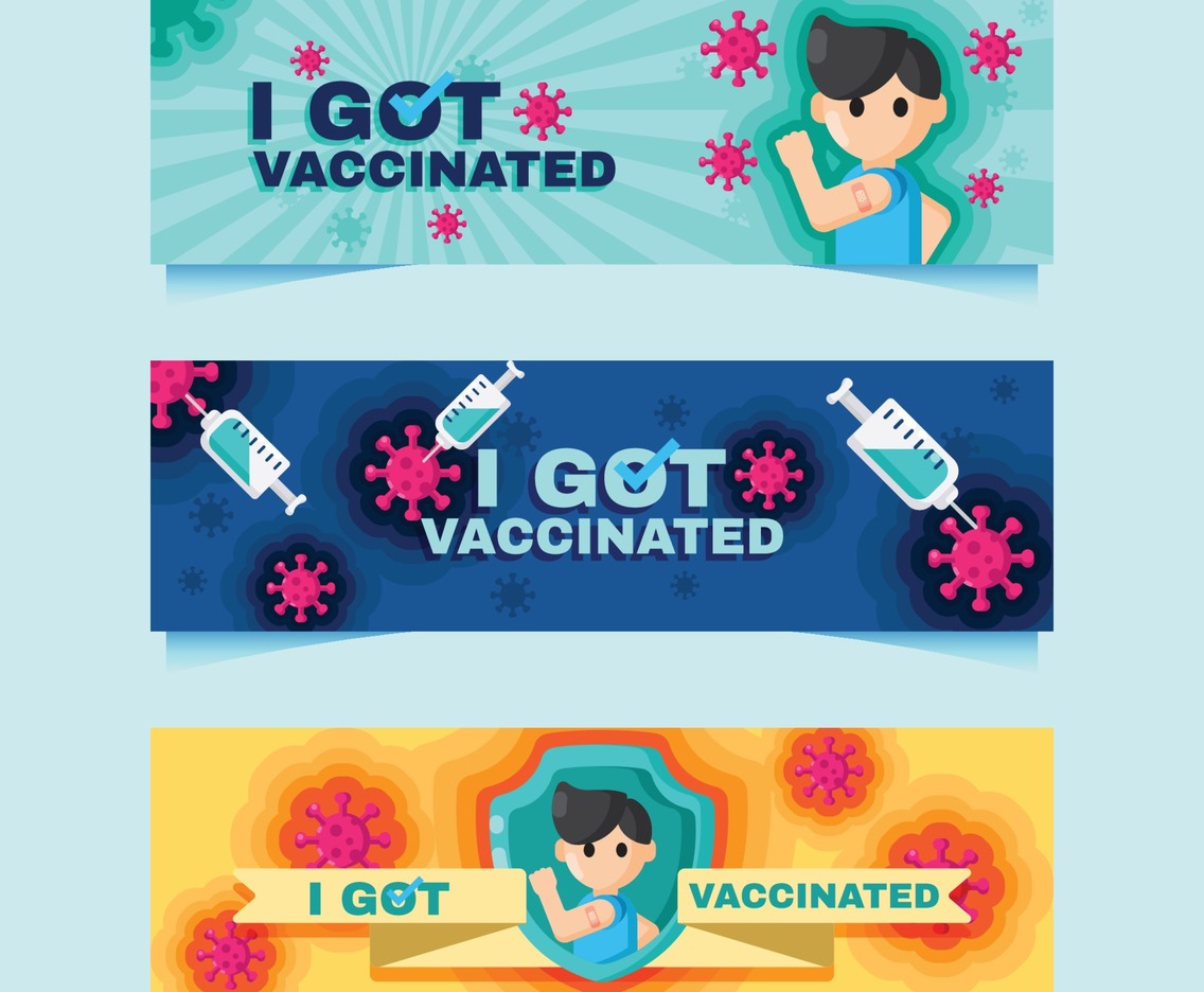Got Vaccinated Banner