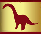 Dinosaur Silhouette