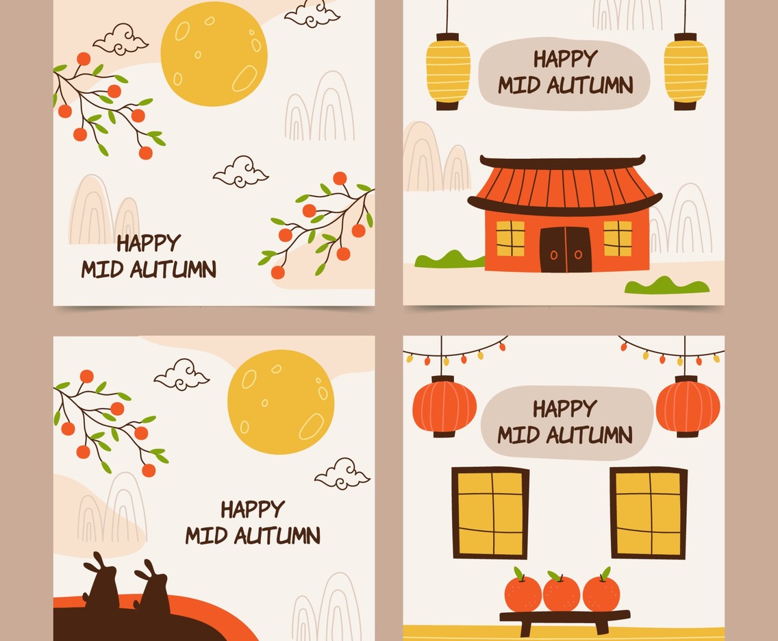Mid Autumn Social Media Pack