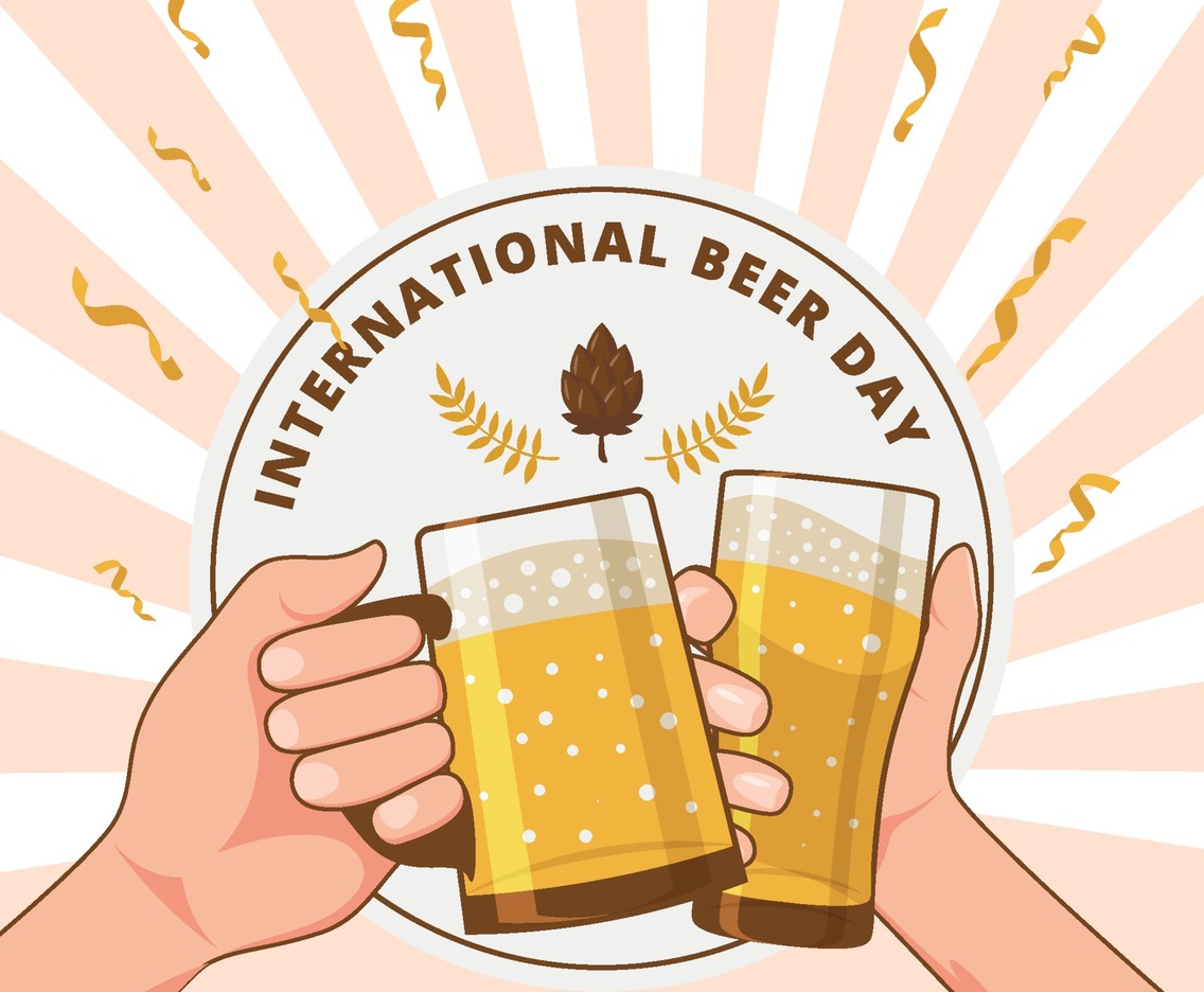 International Beer Day Background