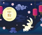 Mid Autumn Festival Celebration Concept