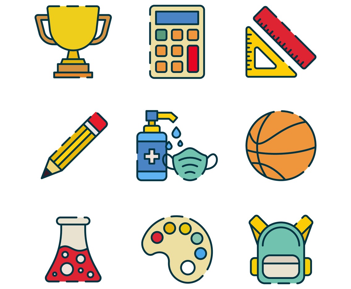 Icon of Back to High School with Protocol