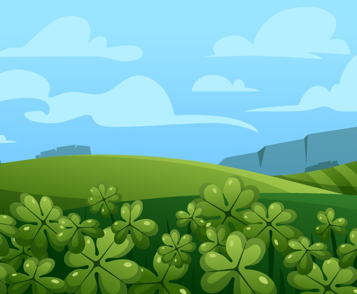 Green Clover Scenery Concept