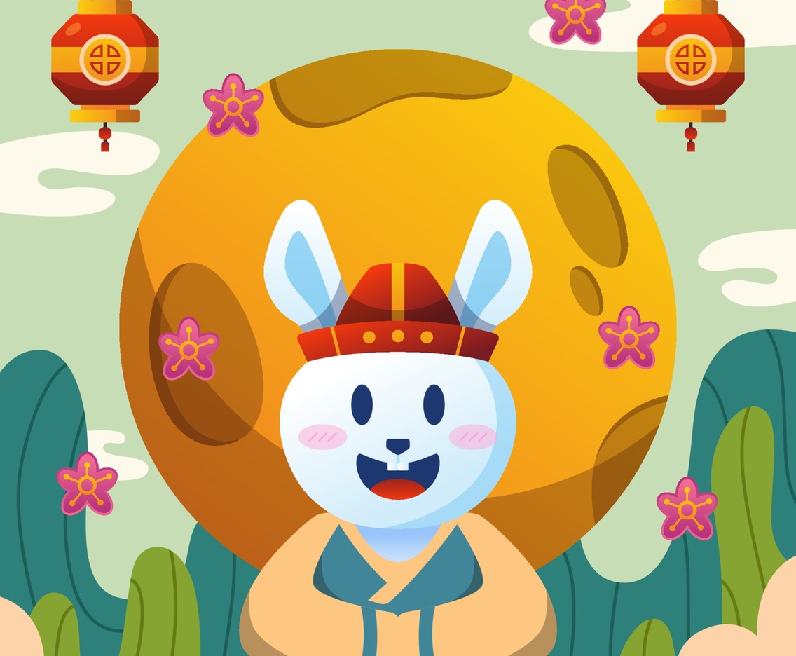 Rabbit Celebrates Chuseok Festival