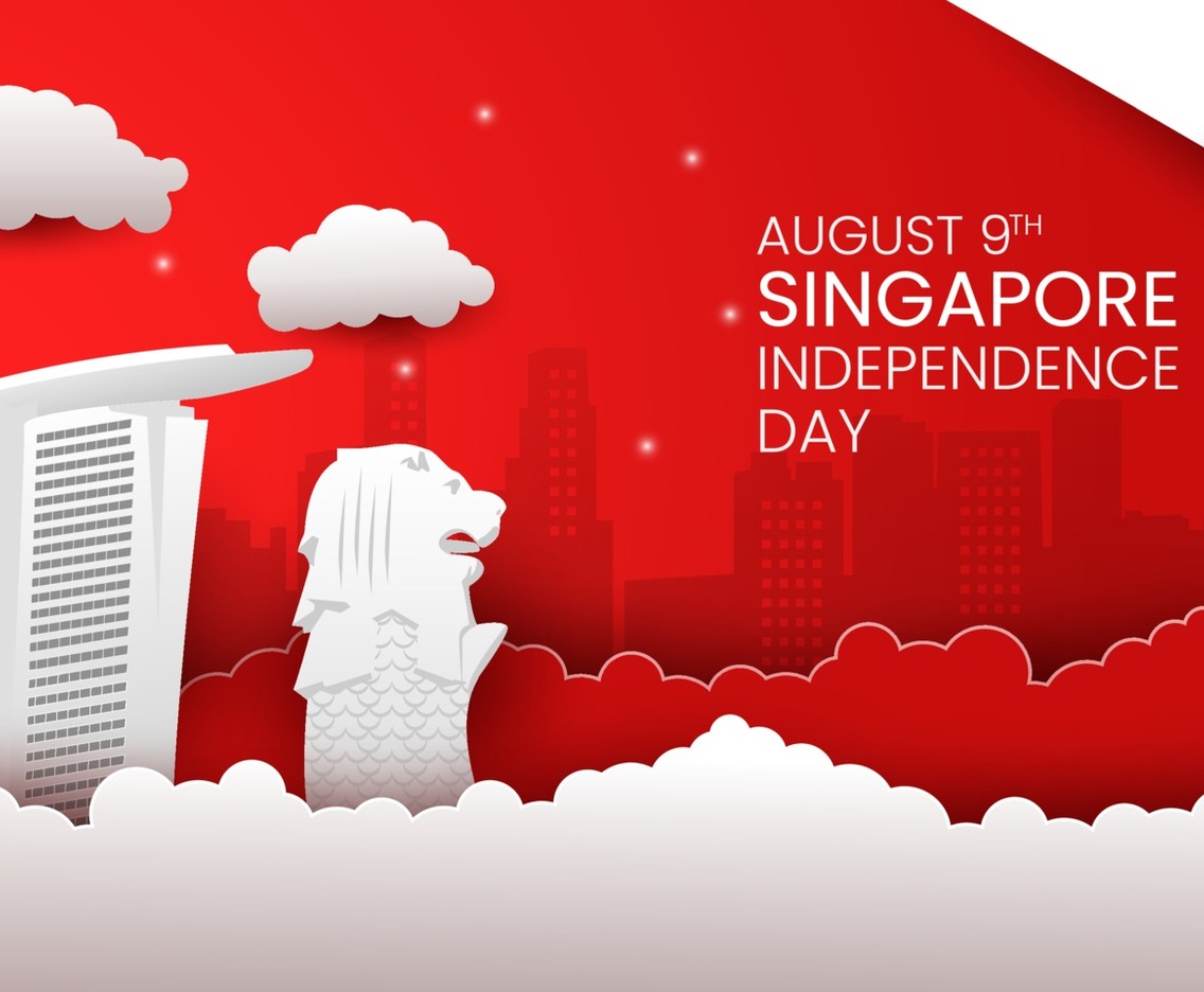 Singapore National Day Background