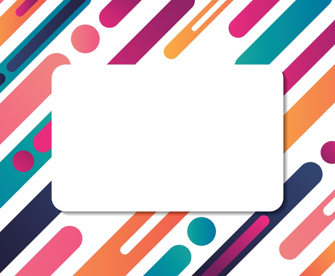 Rounded Colorfull Abstract Background