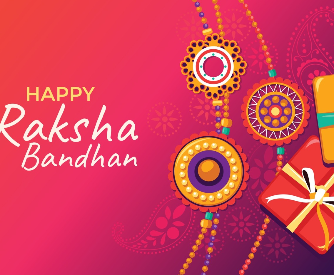 Happy Raksha Bandhan Indian Celebration Concept